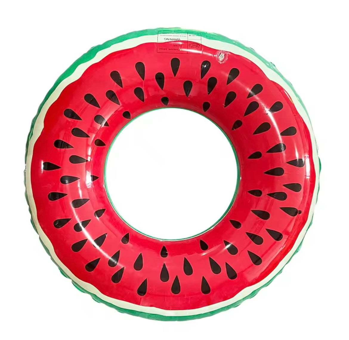 Anillo de natación de sandía, círculo de natación inflable de PVC para deportes al aire libre, playa