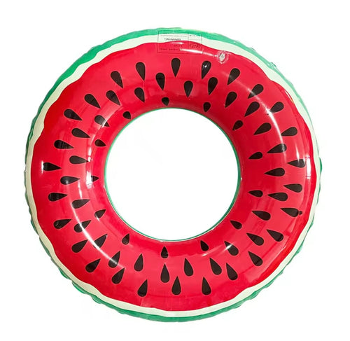 Anillo de natación de sandía, círculo de natación inflable de PVC para deportes al aire libre, playa