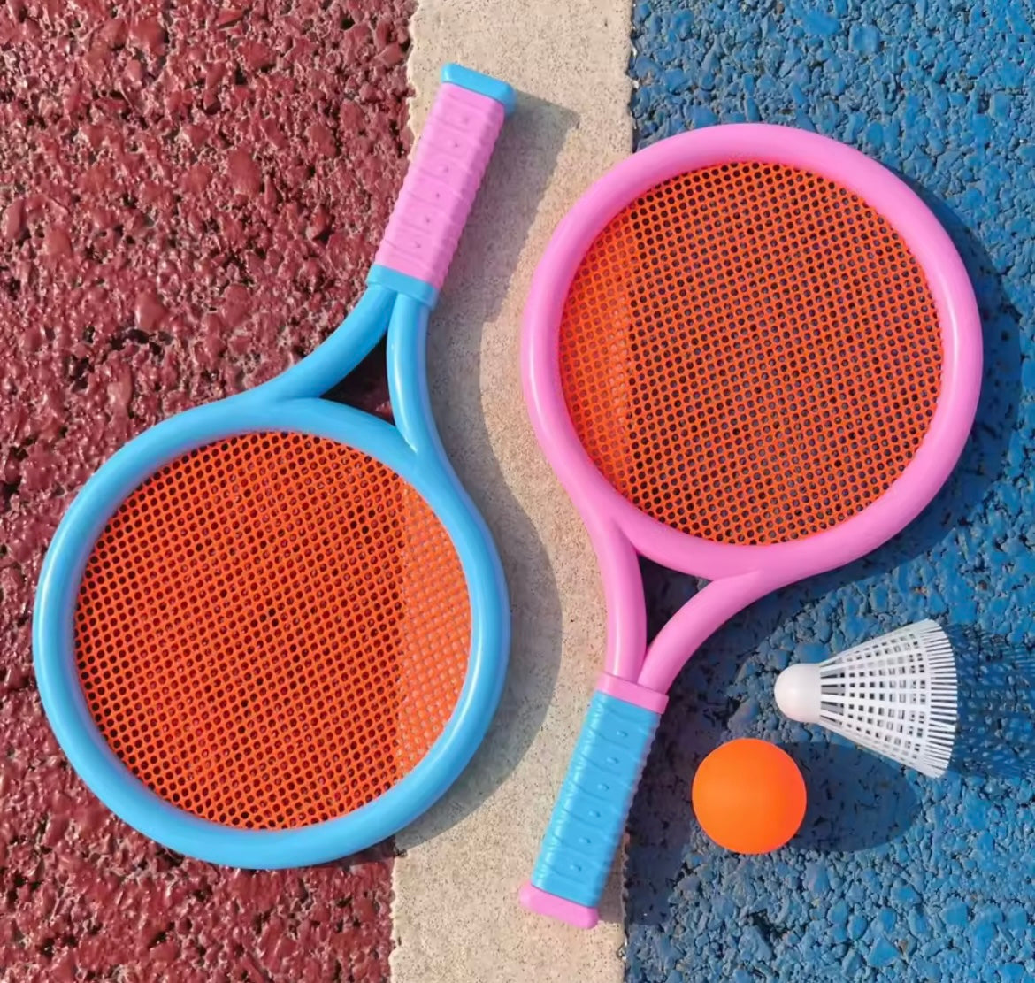 2 raquetas de bádminton, envío de bádminton, tenis, deportes al aire libre y ocio